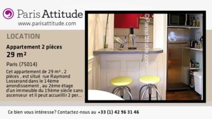 Appartement 1 Chambre à louer - Plaisance/Pernety, Paris - Ref. 4863