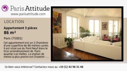 Appartement 2 Chambres à louer - Louvre, Paris - Ref. 1615
