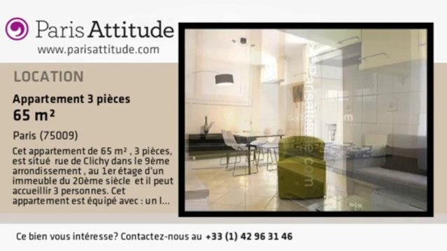 Appartement 2 Chambres à louer - Place de Clichy, Paris - Ref. 7312