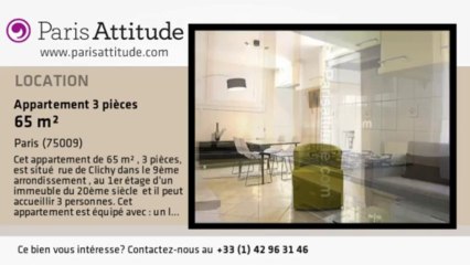 Appartement 2 Chambres à louer - Place de Clichy, Paris - Ref. 7312