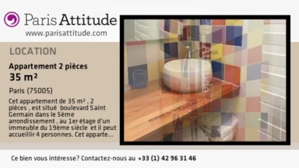 Appartement 1 Chambre à louer - Quartier Latin/St Michel, Paris - Ref. 4599