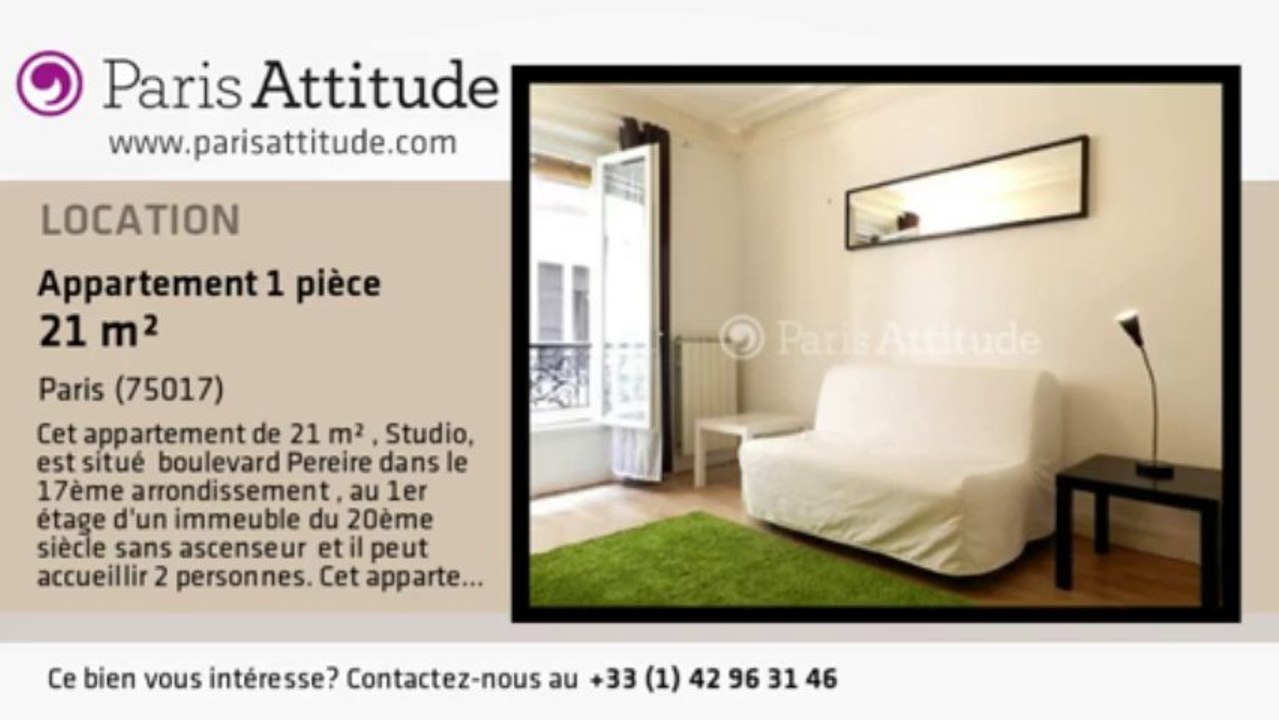 Appartement Studio à louer - Porte Maillot/Palais des Congrès, Paris - Ref. 8520