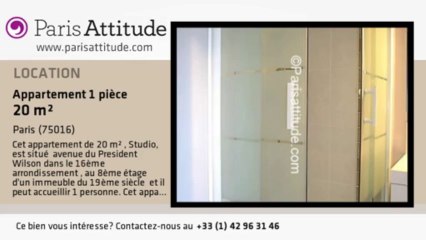 Appartement Studio à louer - Trocadéro, Paris - Ref. 6512