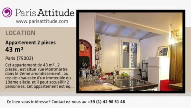 Appartement 1 Chambre à louer - Montorgueil, Paris - Ref. 7152