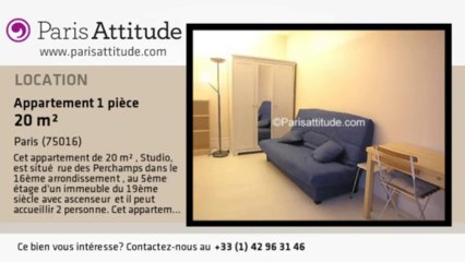 Appartement Studio à louer - Mirabeau, Paris - Ref. 5362