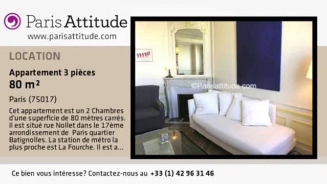 Appartement 2 Chambres à louer - Batignolles, Paris - Ref. 4494