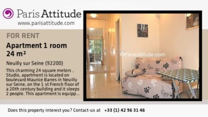 Studio Apartment for rent - Neuilly sur Seine, Neuilly sur Seine - Ref. 5867