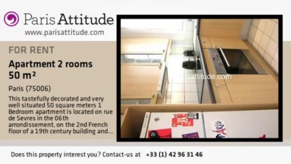 1 Bedroom Apartment for rent - St Germain, Paris - Ref. 4832