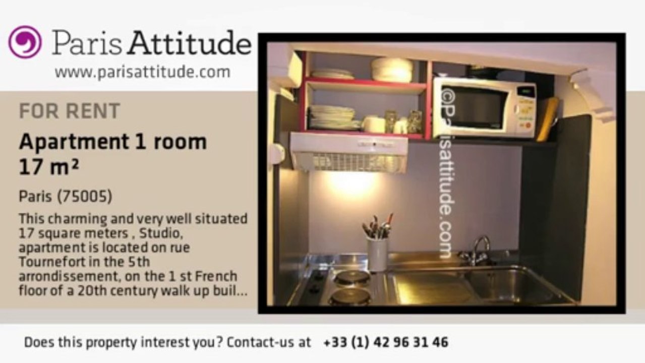 Studio Apartment for rent - Panthéon/Sorbonne, Paris - Ref. 3886