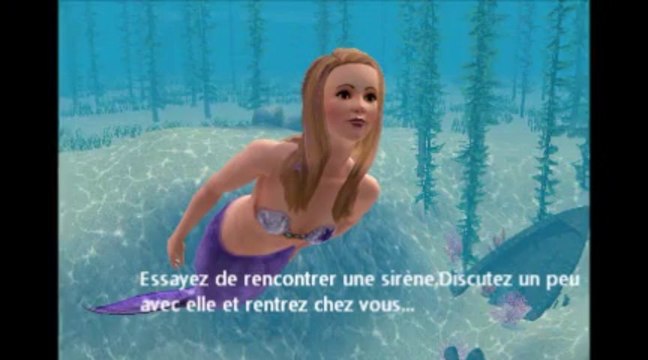 Sims 3:Devenir une sirène