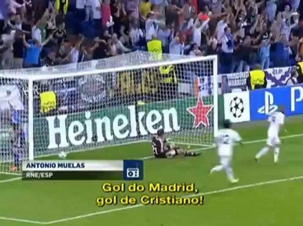 Redação AM: Antônio Muelas, da rádio RNE/ESP, narra o gol de Cristiano Ronaldo
