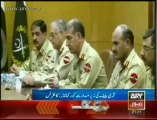 COAS Kayani chairs Corps Commander meeting