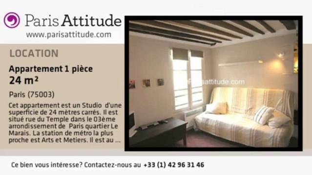 Appartement Studio à louer - Arts et Métier, Paris - Ref. 3817