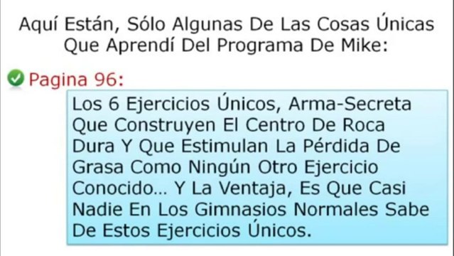 Como Adelgazar Con Dieta Mujeres Pierda Grasa Abdominal Mike Geary parte 7 de 9