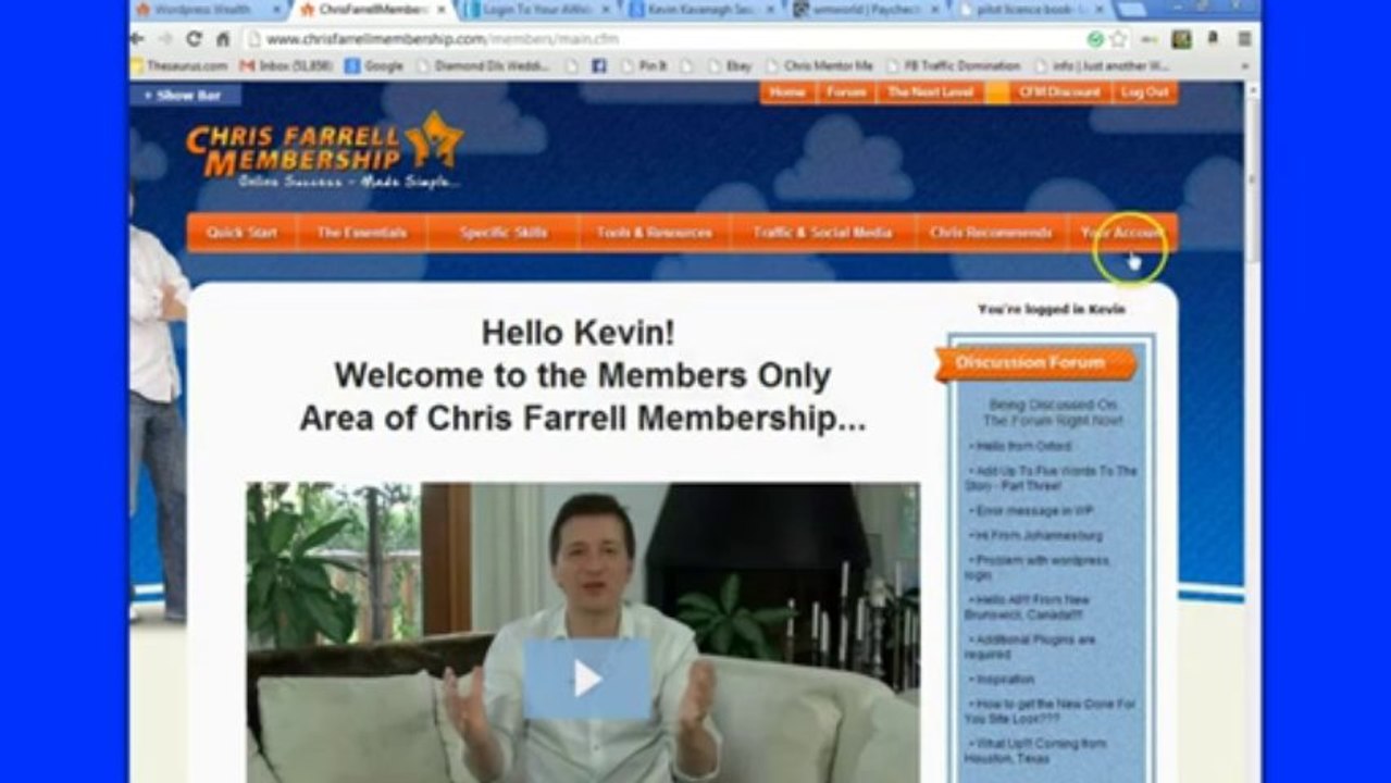 Chris farrell membership review