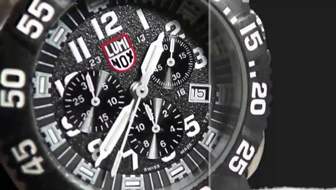 Luminox Herrenuhr Navy SEAL Steel Colormark Chronograph 3181