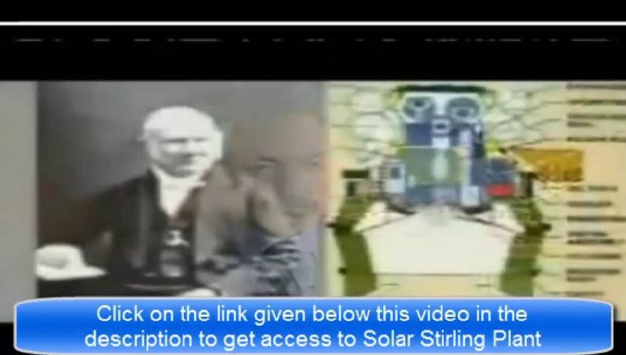 Solar Stirling Plant ►► Learn How To Save Electricity