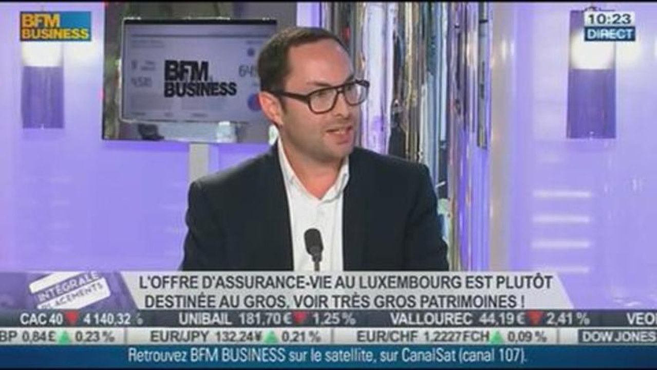 L'assurance-vie luxembourgeoise : Vincent Cudkowicz dans Intégrale Placements - 30/09