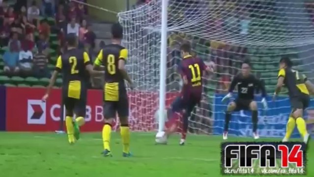 Neymar Jr. FC Barcelona 2013-14 Pass,Goals & Skills