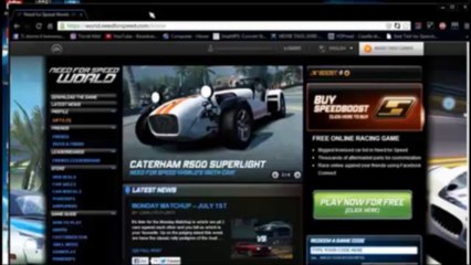Need For Speed World boost hack (v2.1) + bonus codes [UNDETECTED]