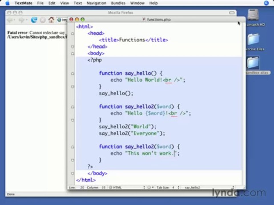 PHP Training - Functions - Part 28 - ViDHIPPo.Com