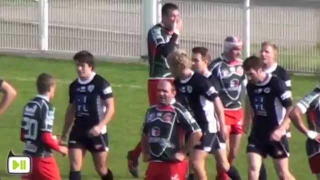 Rugby : RC Strasbourg 47 - 7 Auxerre (federale 2 2013-2014)