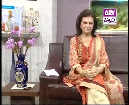 Zauq Zindagi with Sara Riaz and Dr. Khurram Musheer, Khichra, Hunter Beef & Yogurt Dessert, part 1 of 2