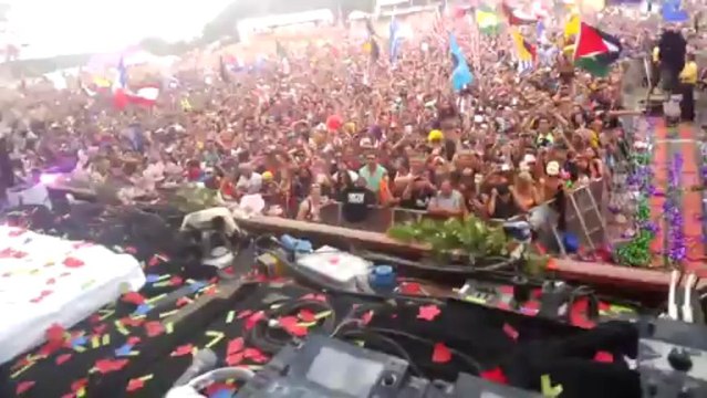 Nicky Romero Google Glass @ TomorrowWorld 2013