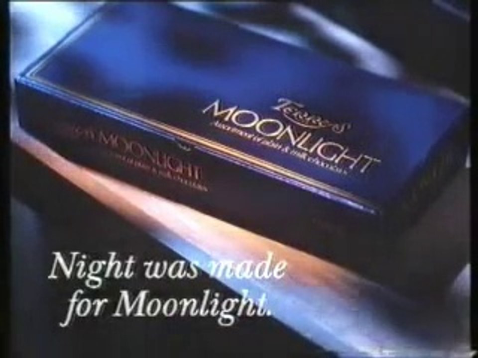Terry's Moonlight Chocolates Advert Ad Advertisement Commercial UK British 1980s 80s