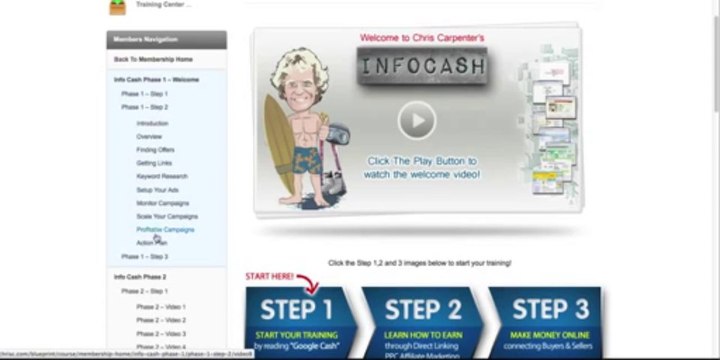 Honest Info Cash Review for Chris Carpenter's New Program Info Cash YouTube