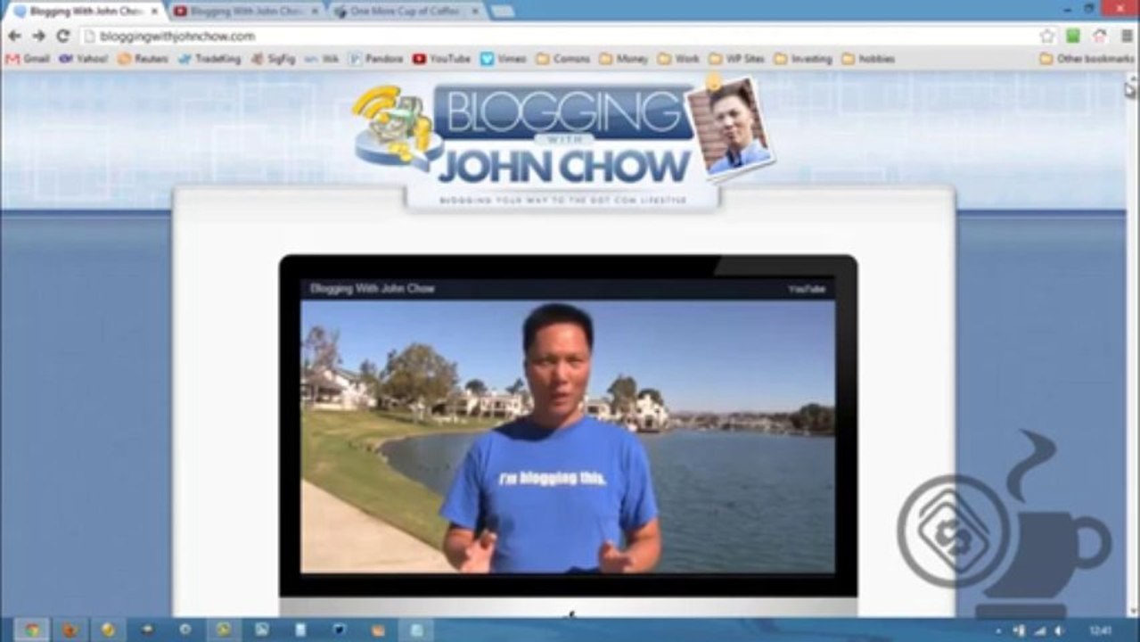 Blogging With John Chow (1) - Make Money Online Product Reviews