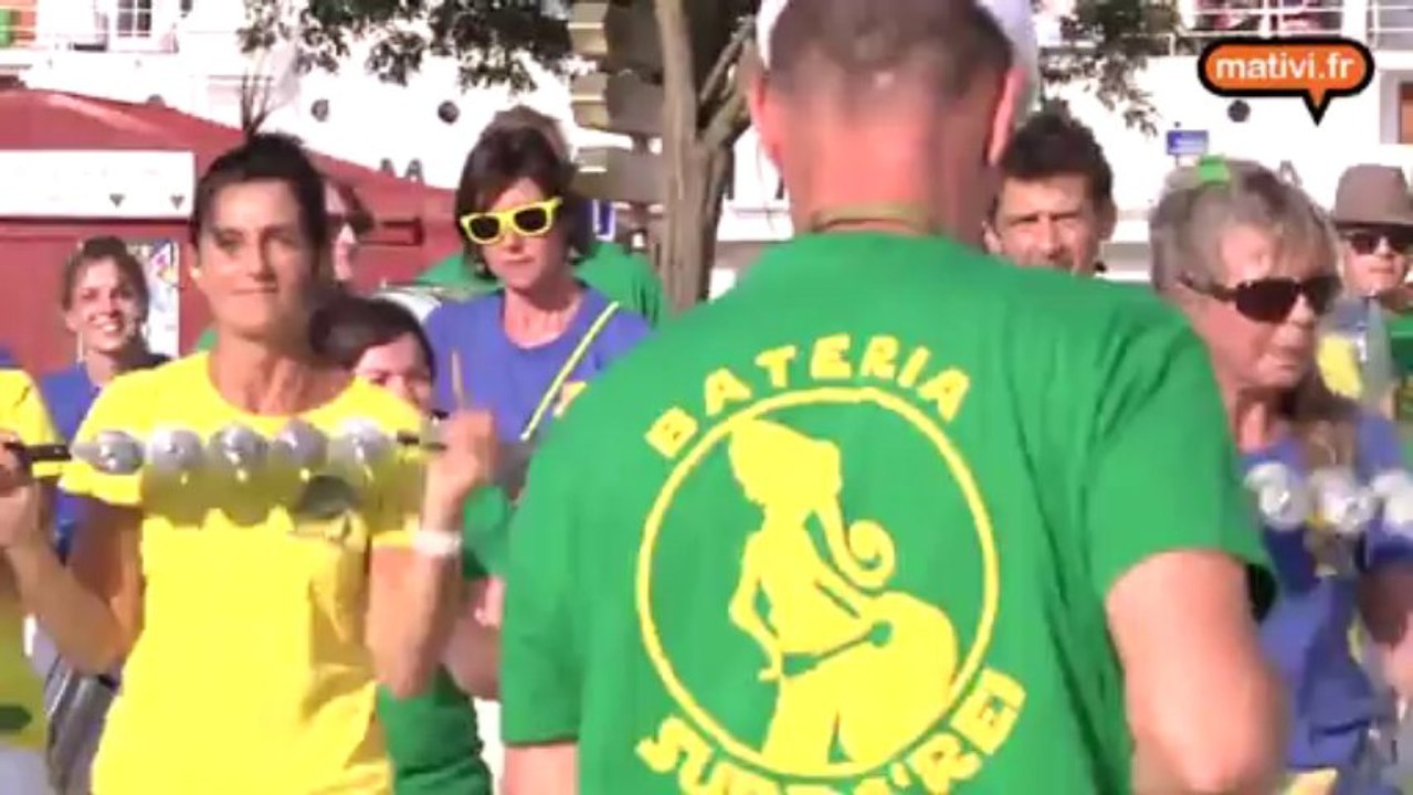 les rythmes de samba tout droit venus de Rio de Janeiro