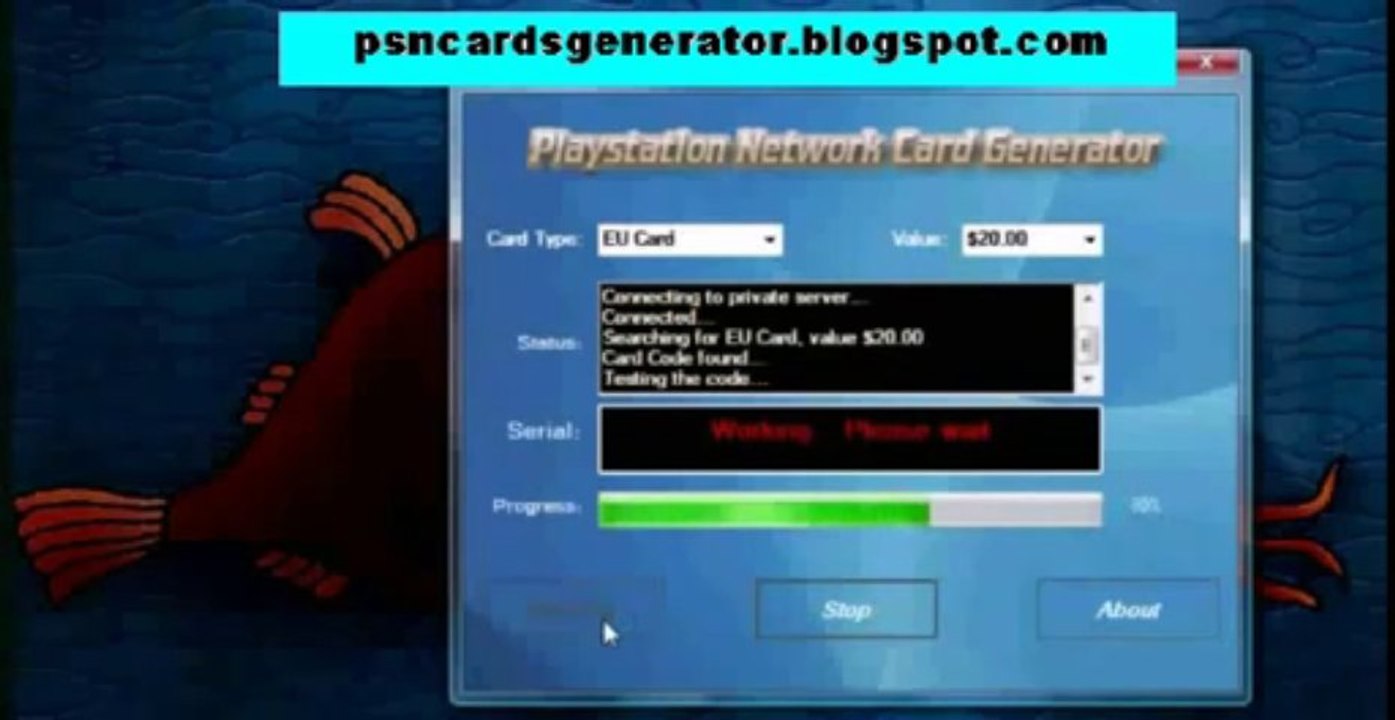 Free psn code generator september 2013 Updatad