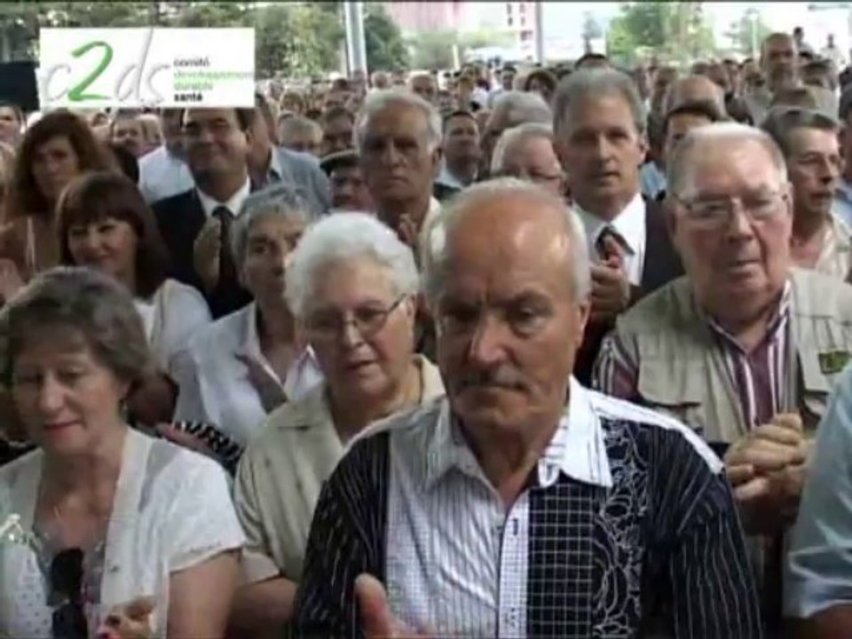 Inauguration du CH d'Alès-Cévennes en sept. 2011