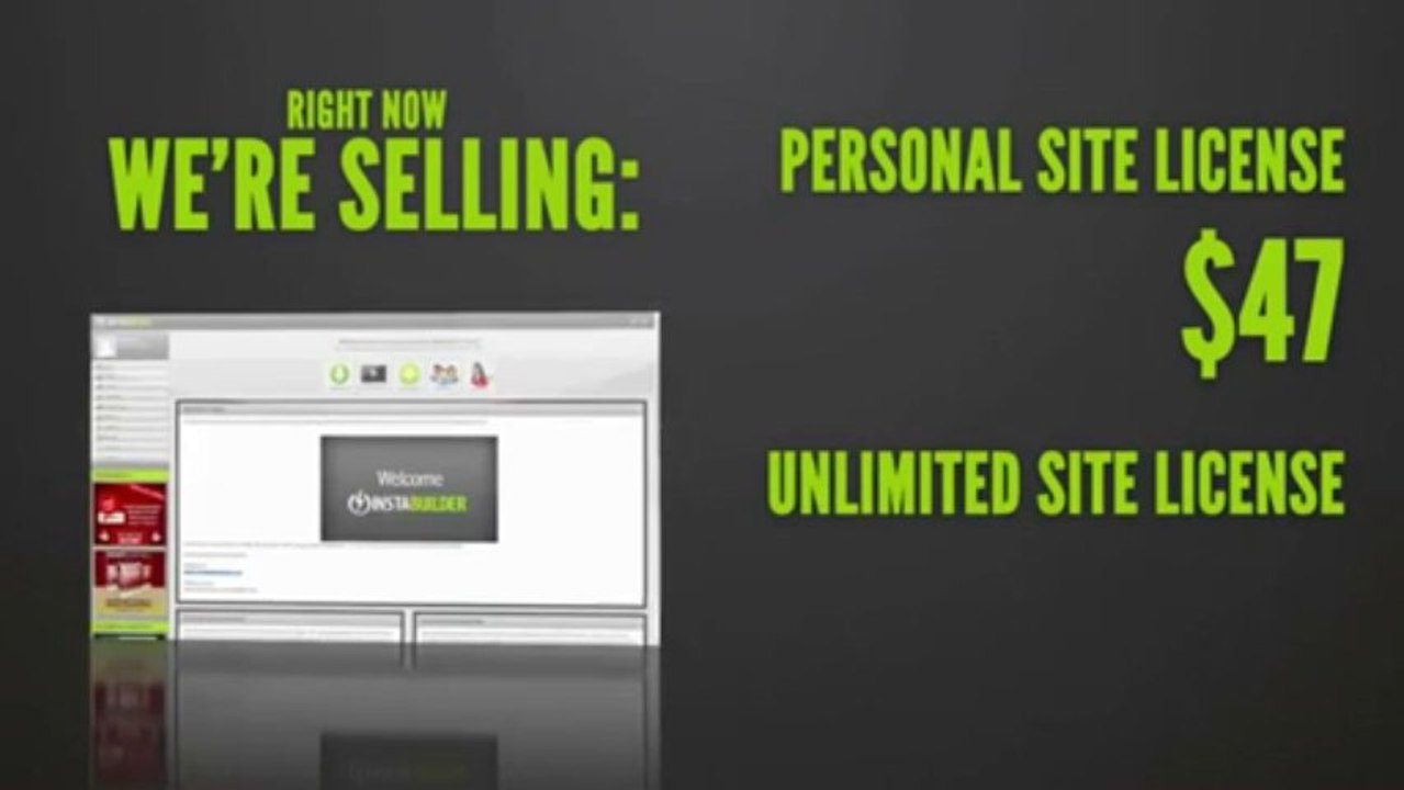 InstaBuilder - Create squeeze and sales pages without technical experience!