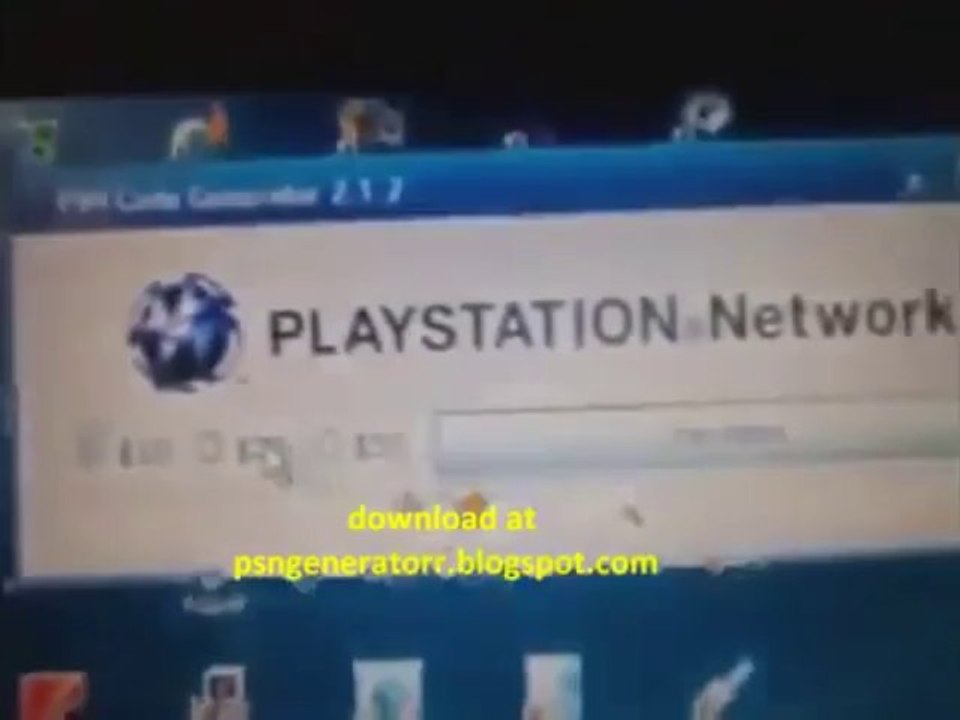 Free psn code generator september 2013 Updatad