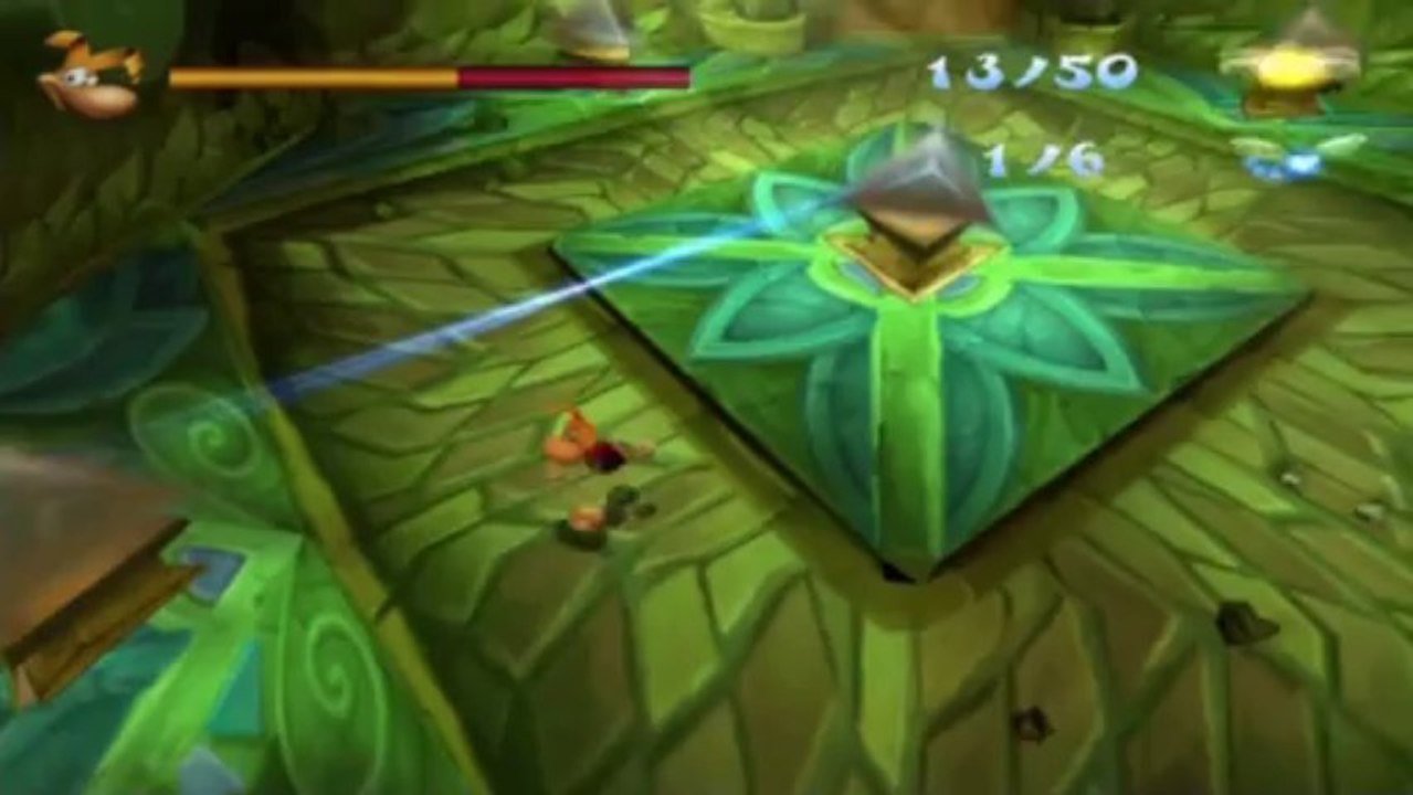 Rayman Revolution - Sous le Sanctuaire de Lave