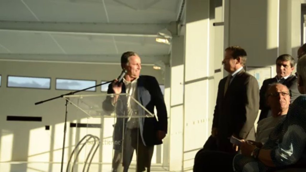 Piscine Yves Nayme à Saint-Etienne (42, France) : Discours du représentant de la Région Rhône-Alpes (20 sept. 2013)