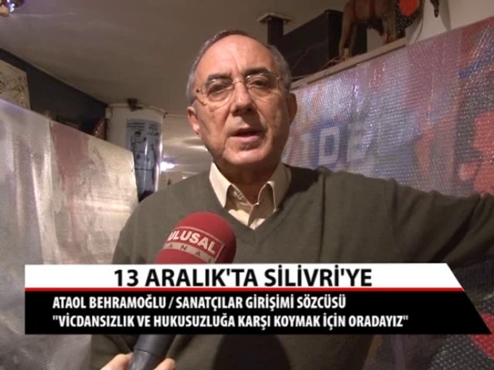 Ataol Behramoğlu ''Vicdansızlık ve Hukuksuzluğa karşı koymak için oradayız''