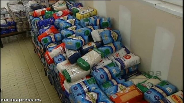 Convierten en banco de alimentos un edificio ocupado
