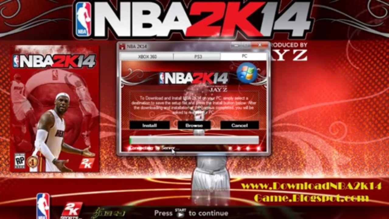 Download NBA 2K14 Game Crack + Keygen Free!!