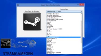 Steam Keygen % Crack % [FREE Download] ANY game on Steam! October 2013 Update