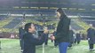 EPIC Marching Band Proposal Video!! Michigan College Wolverines Football Team