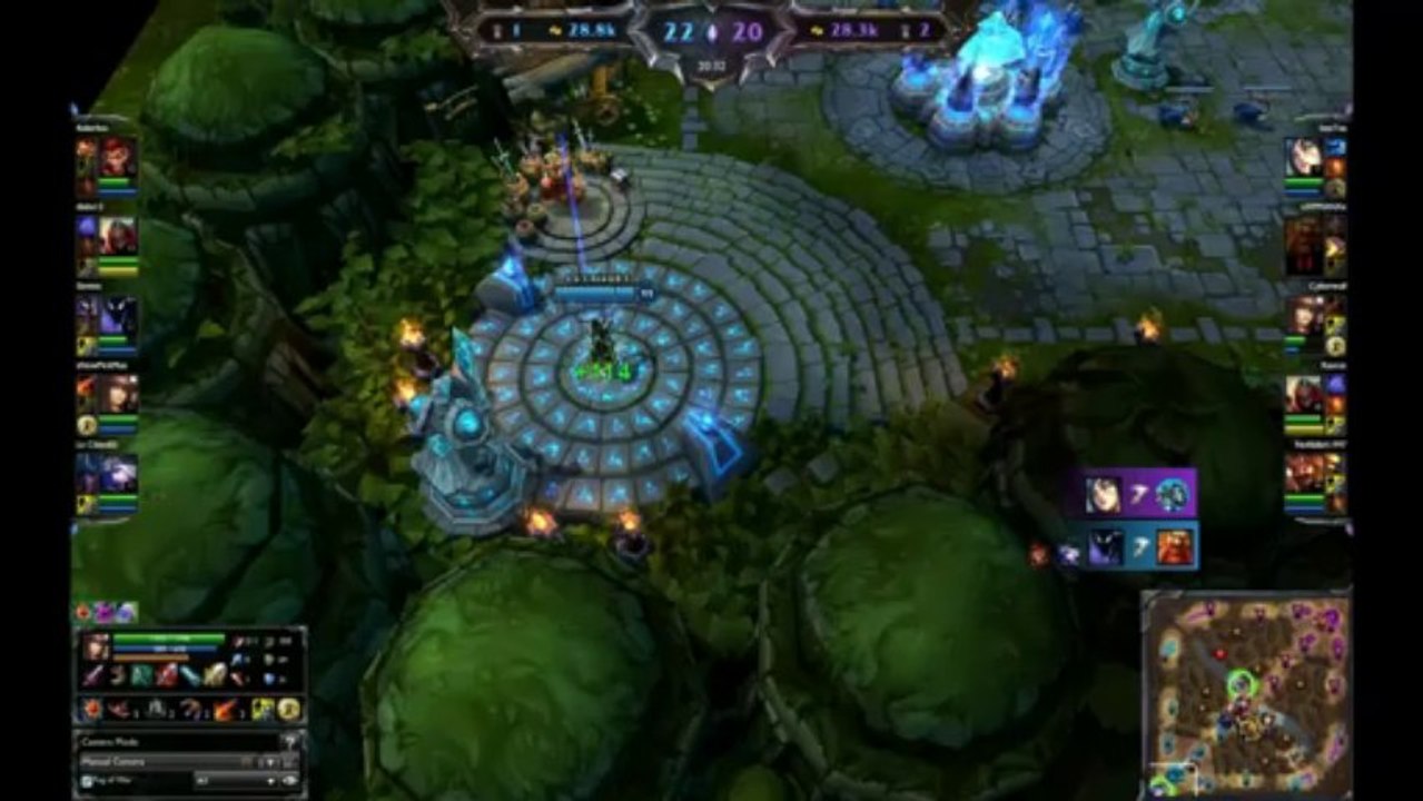 Wombo Combo on Ahri + TP ashe Rampage