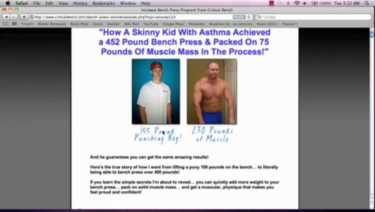Critical Bench Review