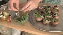 Stuffed Mushrooms Recipe Secrets, Healthy Cooking by Celina the Food Smarty