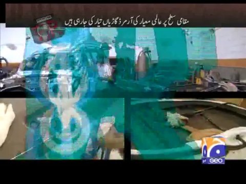 Geo FIR-30 Sep 2013-Part 1-Bullet proof vehicles, a need for businessmen in Karachi to remain alive.