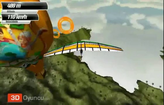 3D Yamaç Paraşütü 3 - 3D Oyunlar - 3D Spor Oyunları