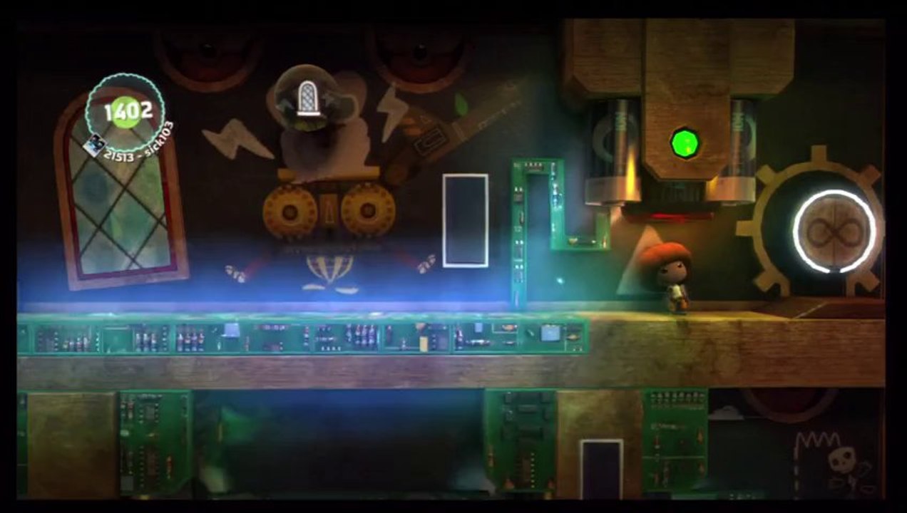 PS3 - Little Big Planet 2 - Da Vinci's Hideout - Bravery Test