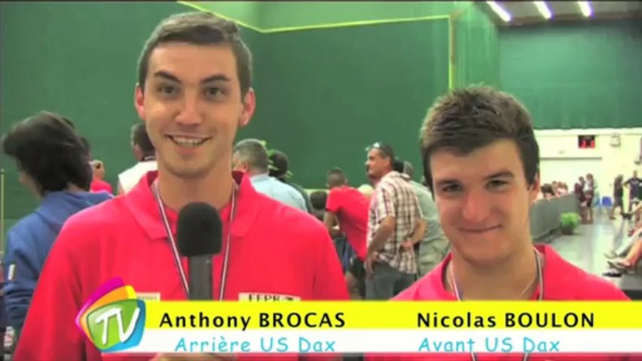 Championnats de France de Pelote Basque.